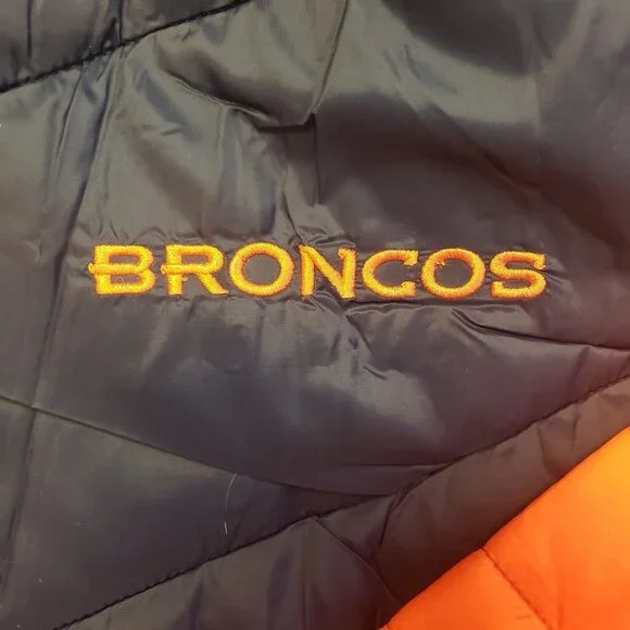 NFL Denver Broncos 3 in 1 Systems Jacket Mens 5XL Embroidered Logo MultiColor - Picture 7 of 7